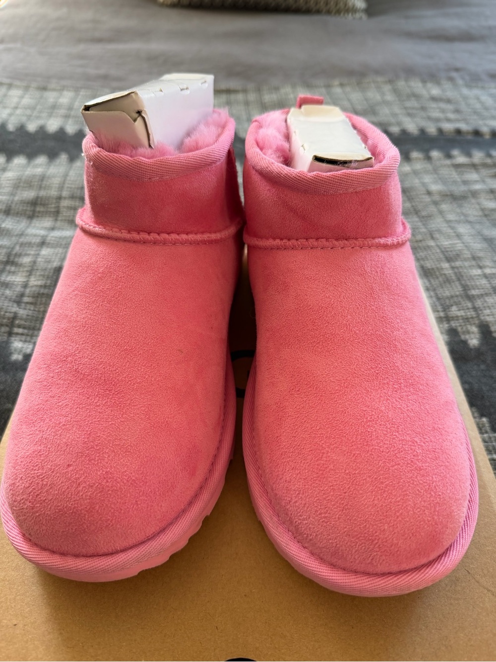 UGG | Classic Ultra Mini Boot In Pink Glow Size 5 LIKE NEW